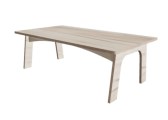 Keukenhof peuter tafel L150 x B80 x H48 cm Grey craft oak Tangara Groothandel voor de Kinderopvang Kinderdagverblijfinrichting